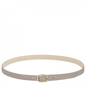 Longchamp Le Foulonné Women Belt Dark Grey | Canada-867HWATLX