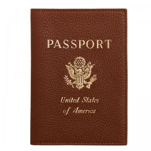 Longchamp Le Foulonné Women Passport Holder Brown | Canada-065EUVOWQ