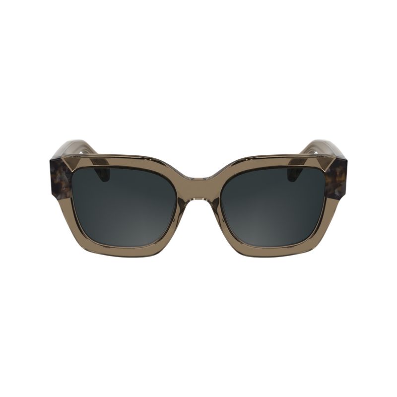Longchamp Acetate Women Sunglasses Brown | Canada-162XKMOFT