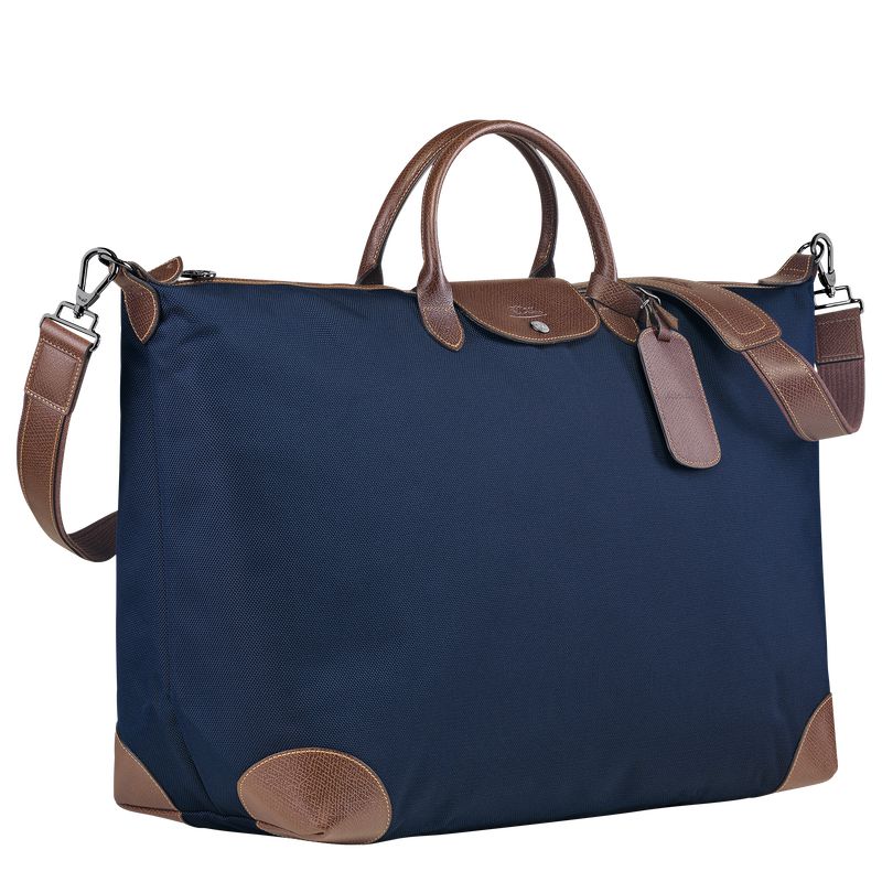 Longchamp Boxford Xl Men Travel Bag Blue | Canada-034PUXHVS