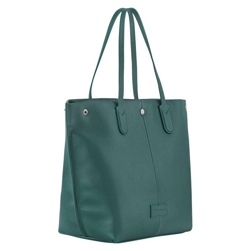 Longchamp Essential L Men Tote Bag Dark Green | Canada-086IMYQCS