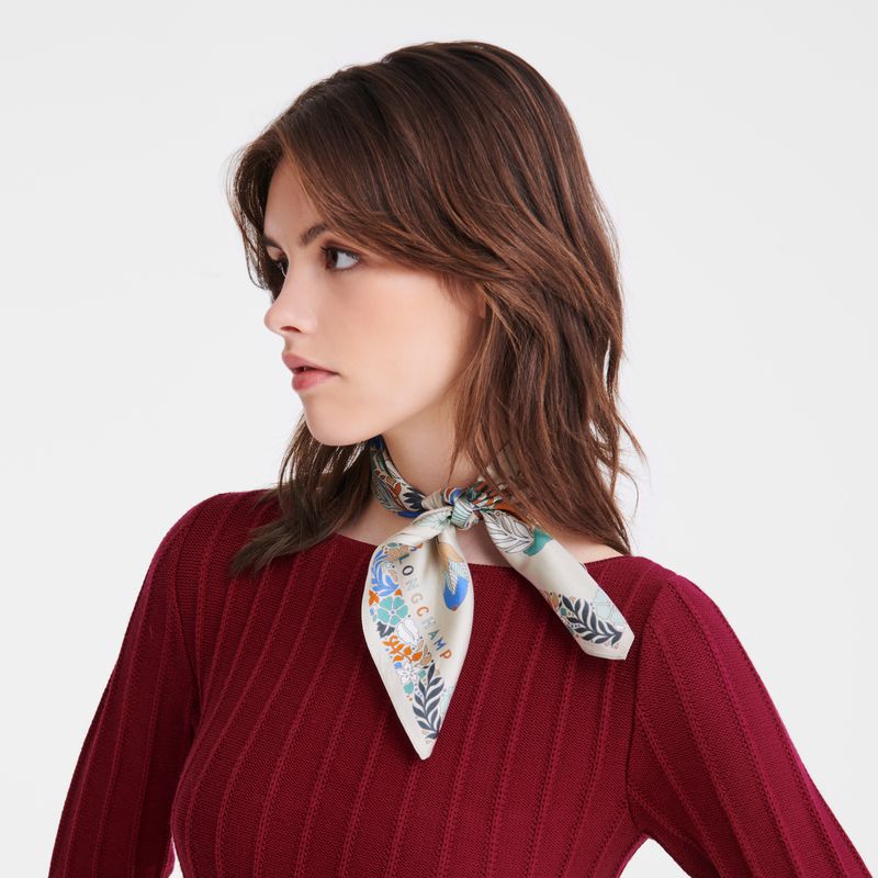 Longchamp Forêt 50 Women Scarf Multicolor | Canada-167IOTHFS