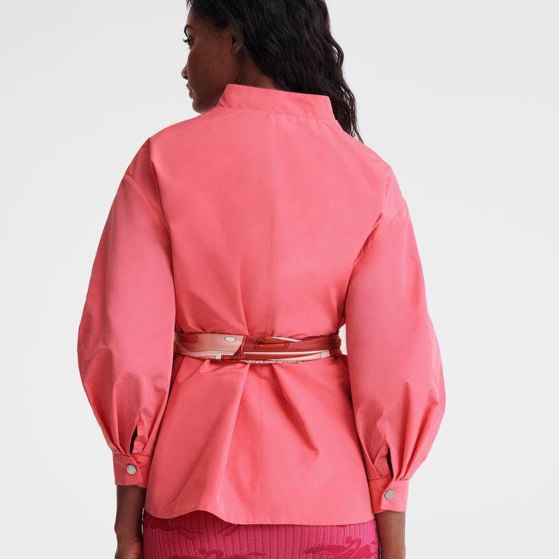 Longchamp Kimono Women Jacket Pink | Canada-709ORNKFA
