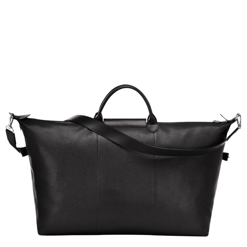 Longchamp Le Foulonné L Men Travel Bag Black | Canada-056XFWCKS