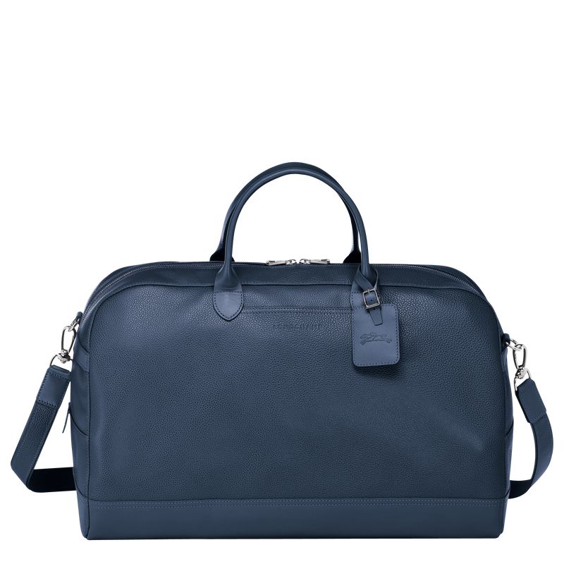 Longchamp Le Foulonné L Men Travel Bag Navy | Canada-418JHCVWY