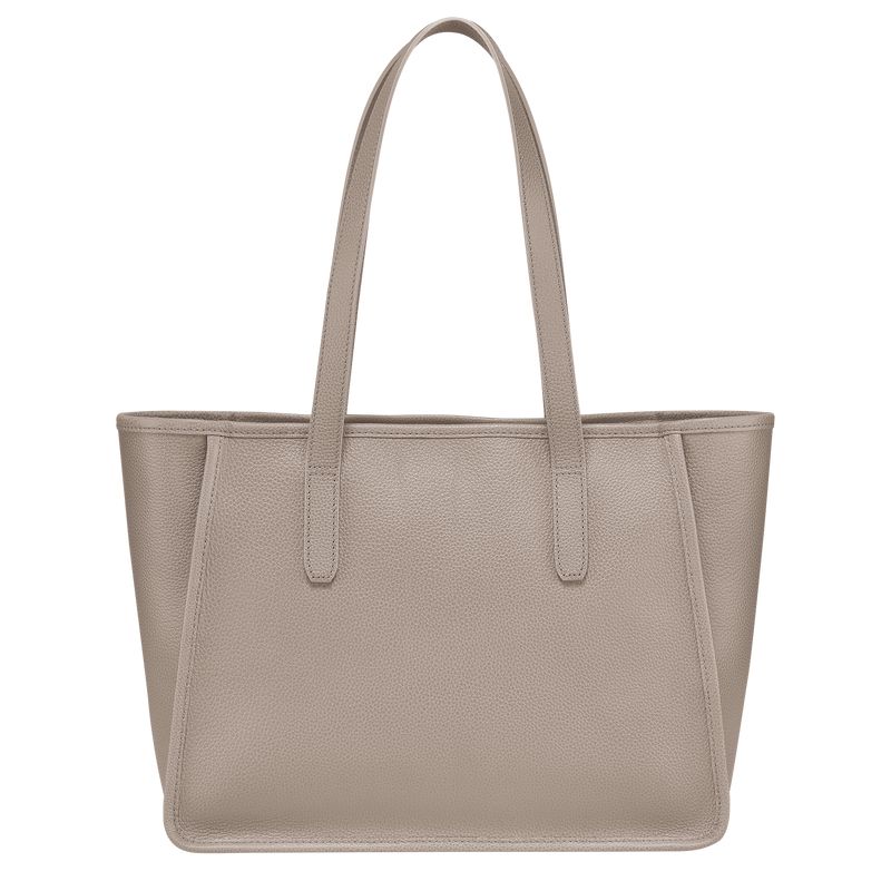 Longchamp Le Foulonné L Women Tote Bag Beige | Canada-456WHSMIB