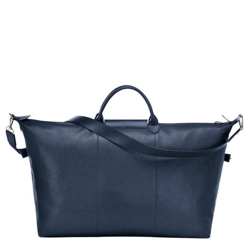Longchamp Le Foulonné L Women Travel Bag Navy | Canada-560VLYKQD