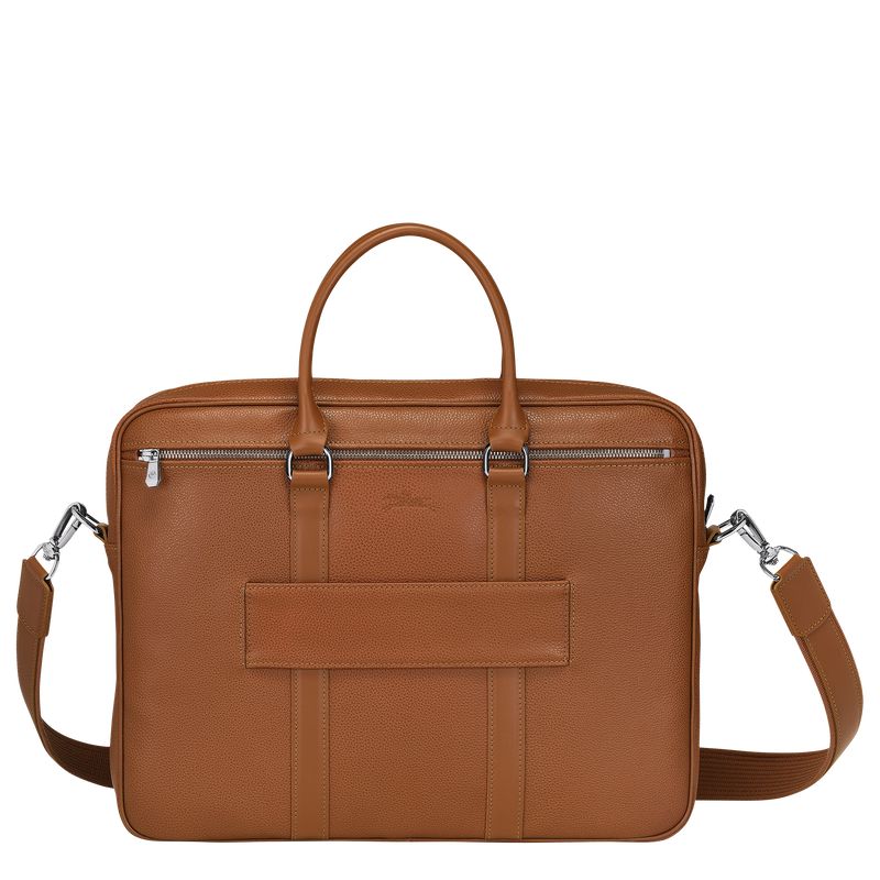 Longchamp Le Foulonné S Women Briefcase Brown | Canada-216WPHVTO