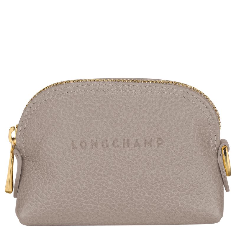 Longchamp Le Foulonné Women Coin Purse Grey | Canada-187MSFXWC