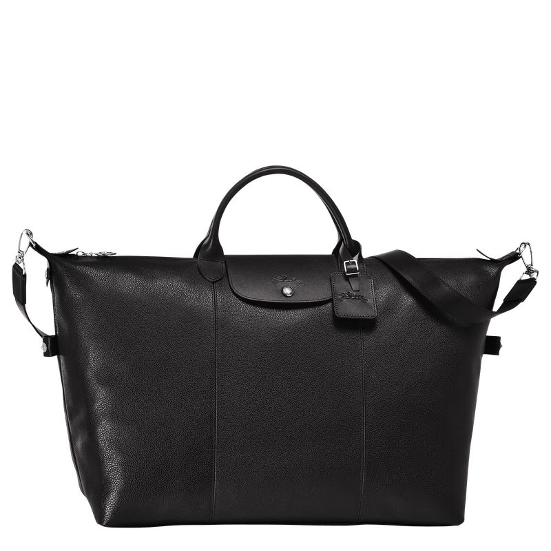 Longchamp Le Foulonné Xl Men Travel Bag Black | Canada-398USXOZM