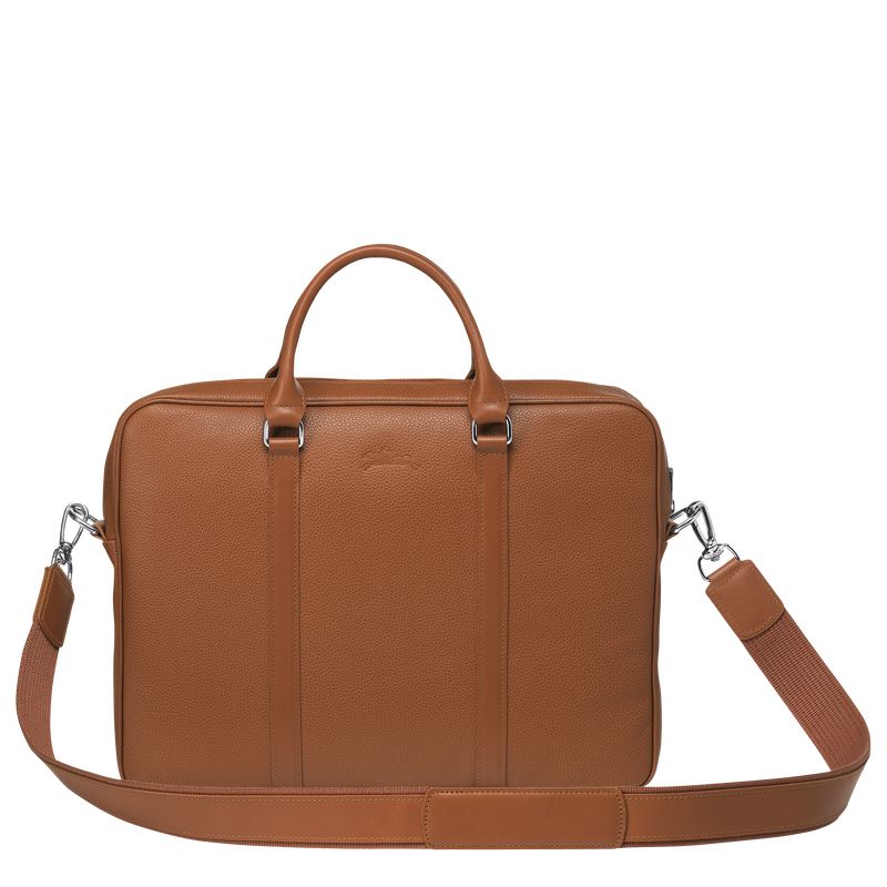 Longchamp Le Foulonné Xs Women Briefcase Brown | Canada-012MIBLTN