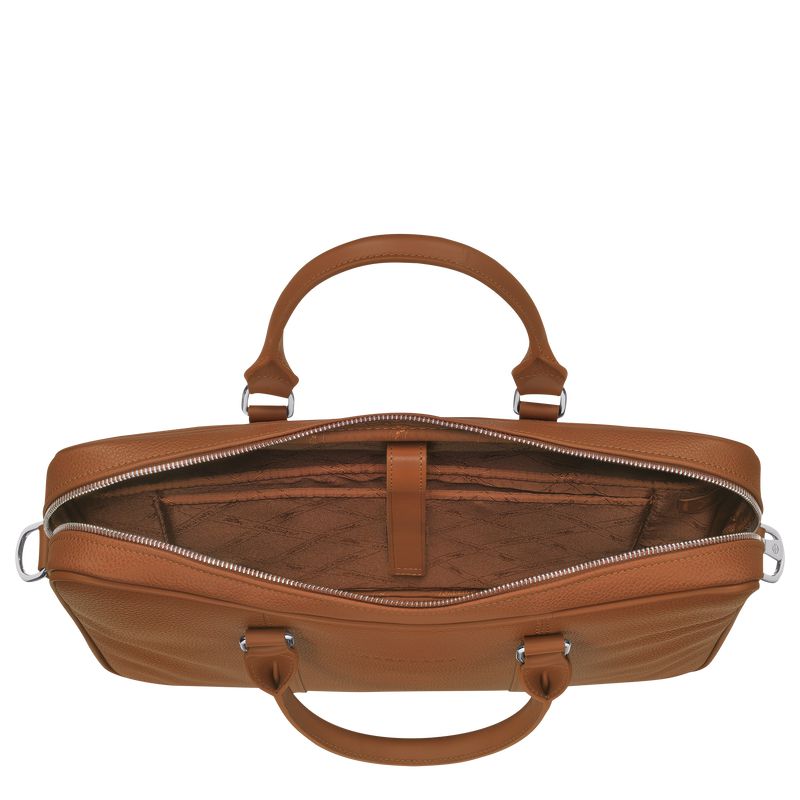 Longchamp Le Foulonné Xs Women Briefcase Brown | Canada-012MIBLTN