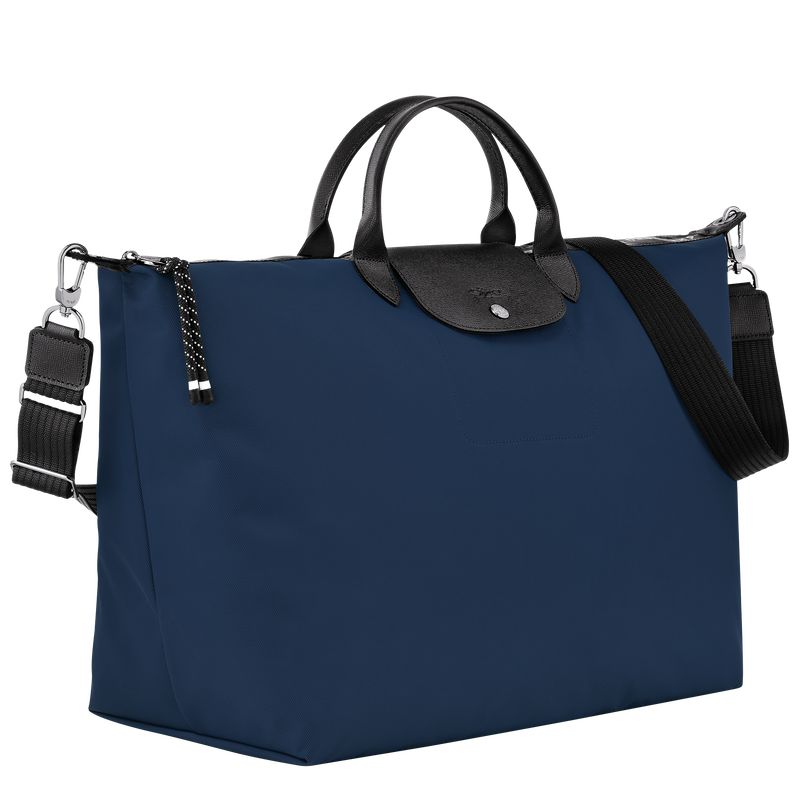 Longchamp Le Pliage Energy L Men Travel Bag Navy | Canada-084XQEWUF