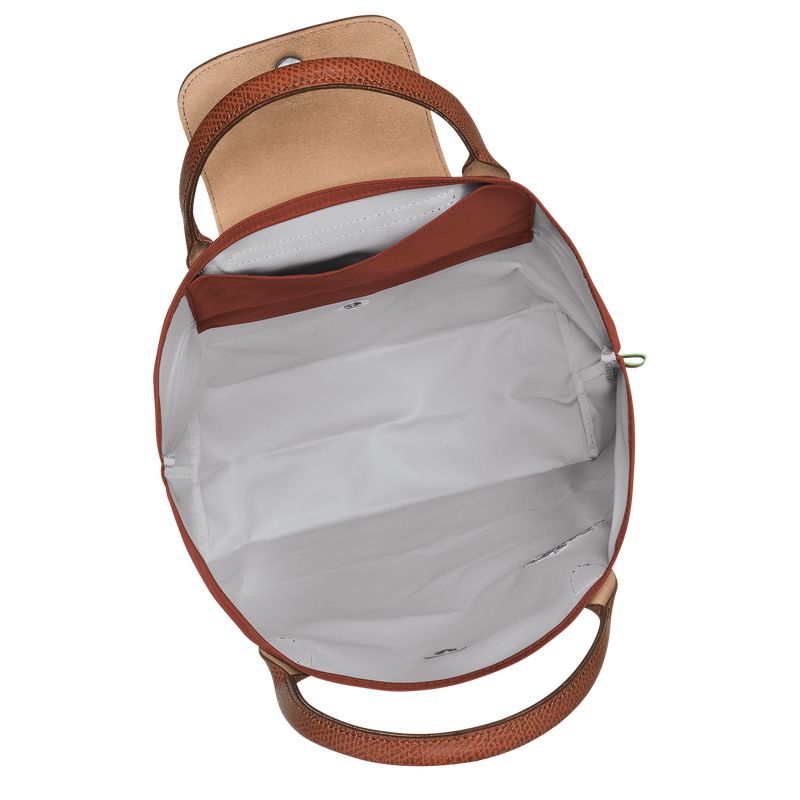 Longchamp Le Pliage Green M Men Tote Bag Brown | Canada-920QMLXNH