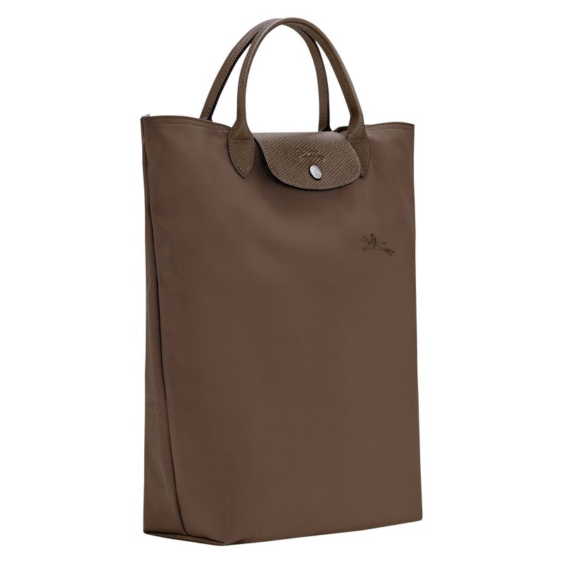Longchamp Le Pliage Green M Women Tote Bag Dark Brown | Canada-962TPVHYQ