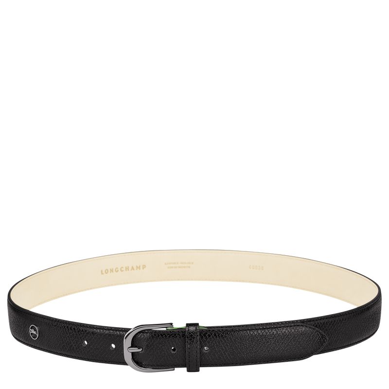 Longchamp Le Pliage Women Belt Black | Canada-386UPZEQR