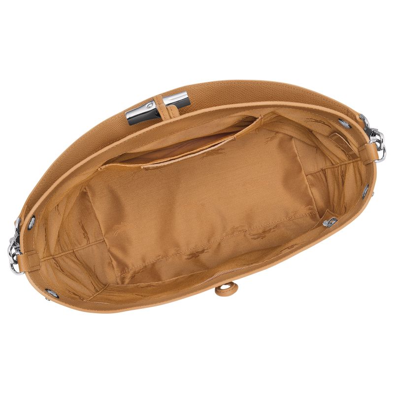 Longchamp Le Roseau M Shoulder Bag Women Shoulder Bag Brown | Canada-219BJTKSZ