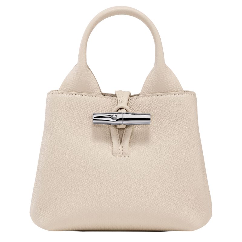 Longchamp Le Roseau Xs Women Handbag Beige | Canada-754CZILVF