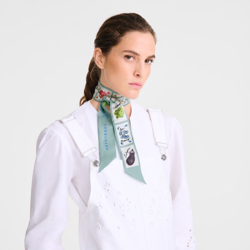 Longchamp Pink And Green Women Headband Multicolor | Canada-053EDWPGY