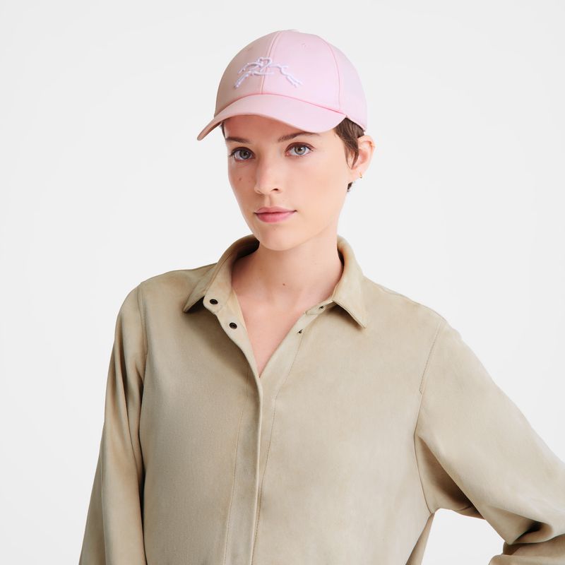 Longchamp Solid Women Cap Pink / Multicolor | Canada-510VABNZR