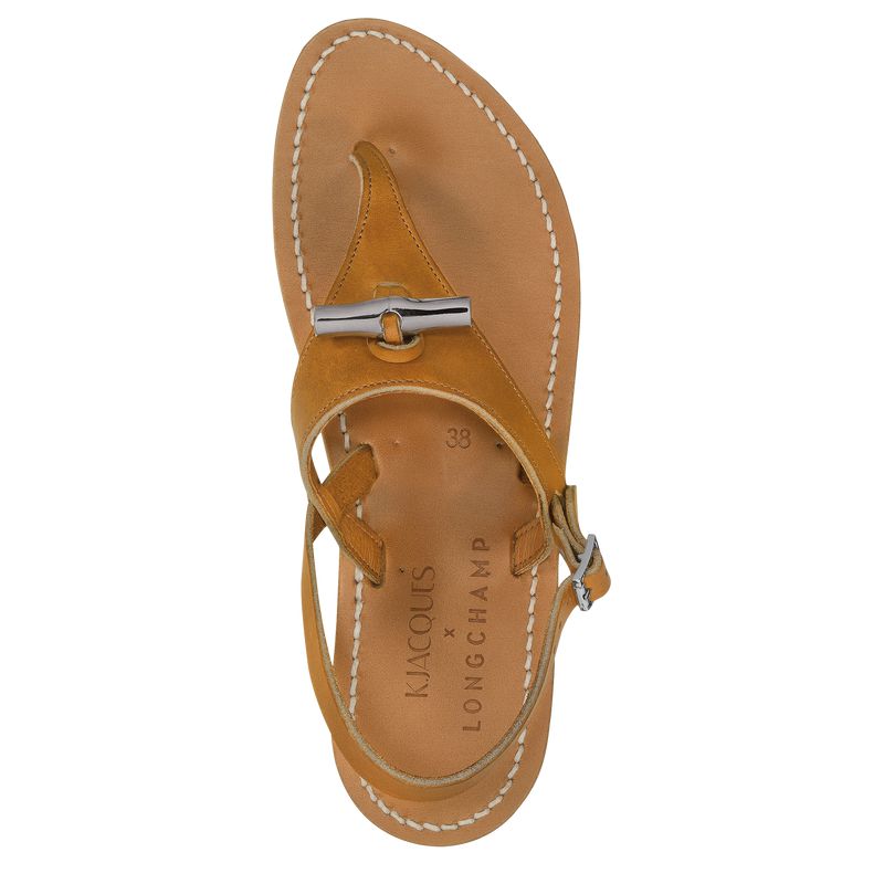 Longchamp X K.Jacques Women Sandals Brown | Canada-425URIWDJ