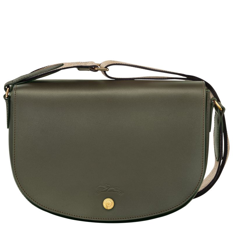 Longchamp Épure M Women Crossbody Bag Khaki | Canada-612JZUITK