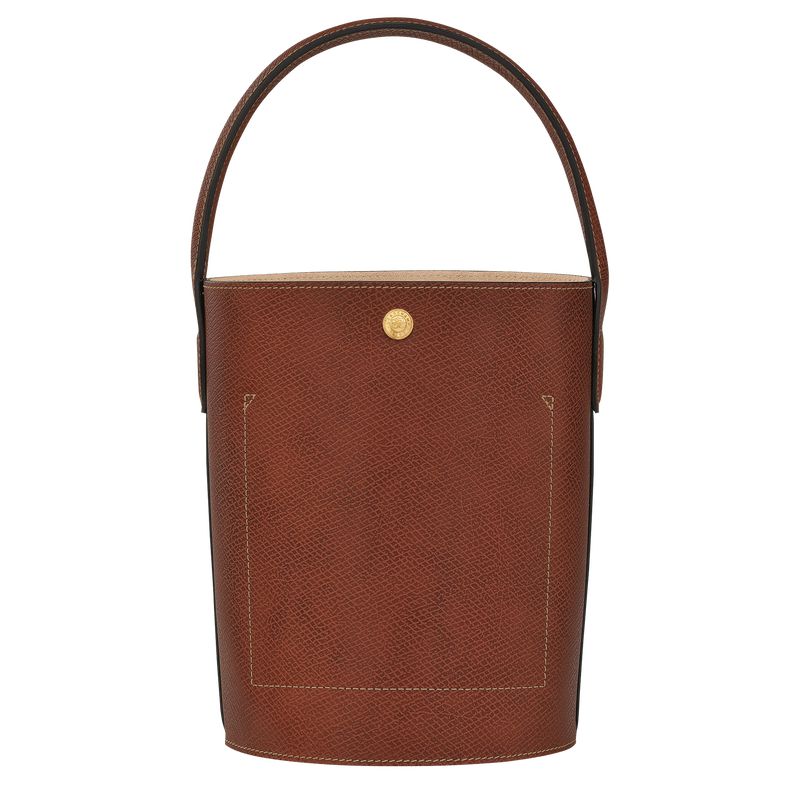 Longchamp Épure S Women Bucket Bag Brown | Canada-238OKCRZN